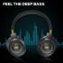 Monster Persona SE ANC Active Noise Cancelling Headphones, Wireless Bluetooth Headphones Over Ear, 60H Playtime, HiFi Stereo Audio, Deep Bass, Built-in Mic, Memory Foam Ear Cups for Home Office - Black